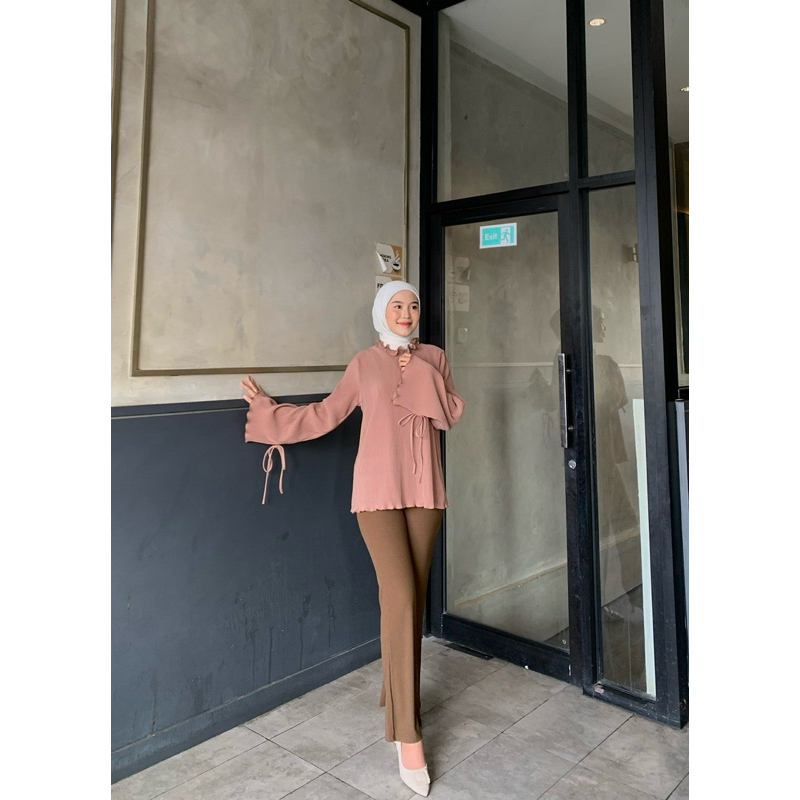 blouse pleats premium bangkok