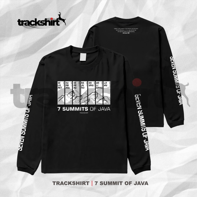 TRACKSHIRT - KAOS PENDAKI GUNUNG - 7 SUMMIT