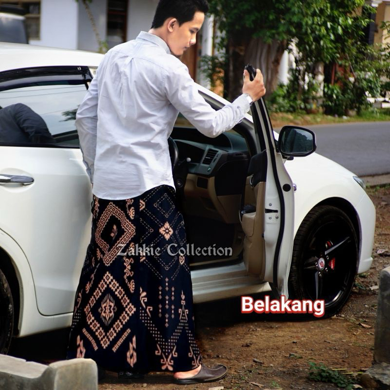 Sarung Batik Motif Balimoon Bahan Rayon Pria