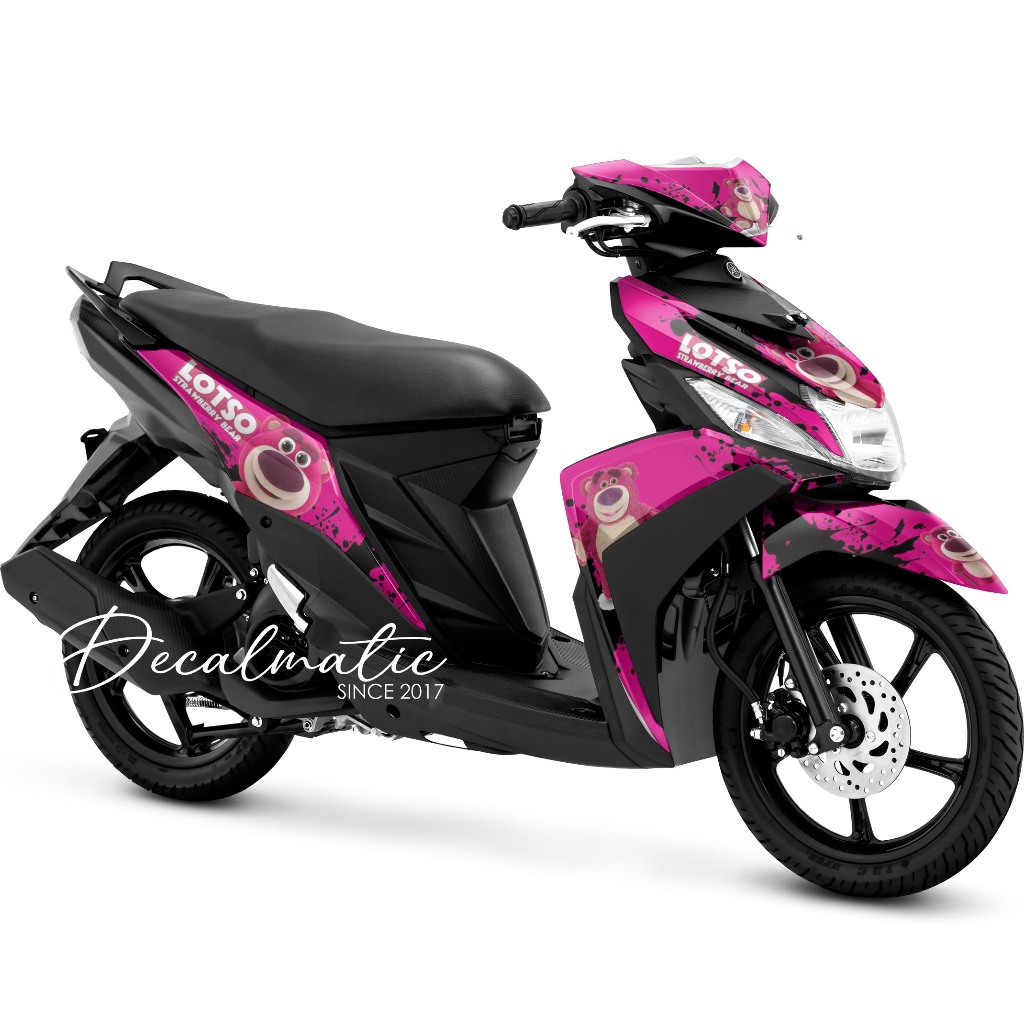 Decal Mio M3 Full Body Stiker Full Body Decal Mio Z Full Body Striping Mio 125  Mio S - Lotso