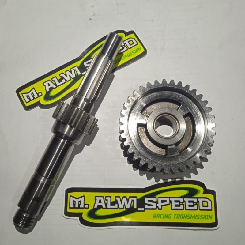 Rasio racing fiz/ fiz r/ force1 gigi 1 sepasang custom drag, roadrace, GTX, kompetisi,