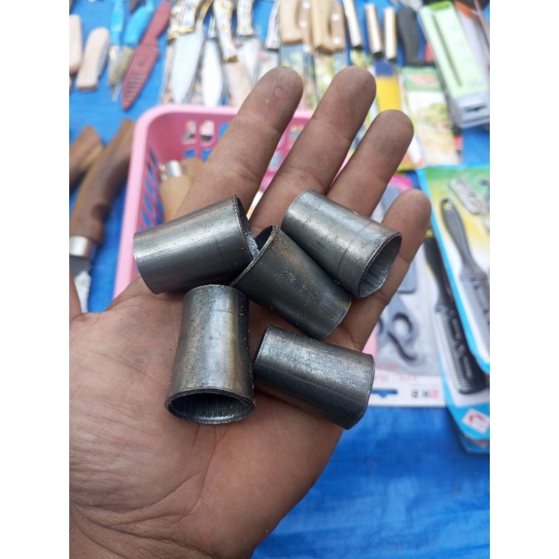5 pcs karah/cincin gagang arit pipa 1 mm tanpa sambungan