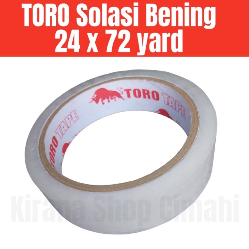 

1 (satu) PCS SOLASI/LAKBAN BENING miltape 24 X 72 Yard / 1 inch