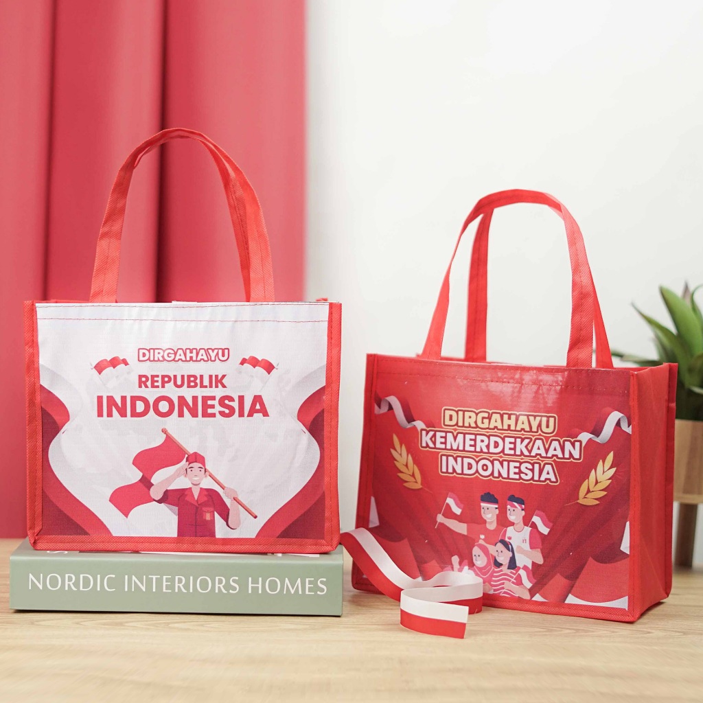 

Souvenir Tas Bingkisan Hadiah Acara Kemerdekaan 17 Agustus Murah Lucu Serbaguna