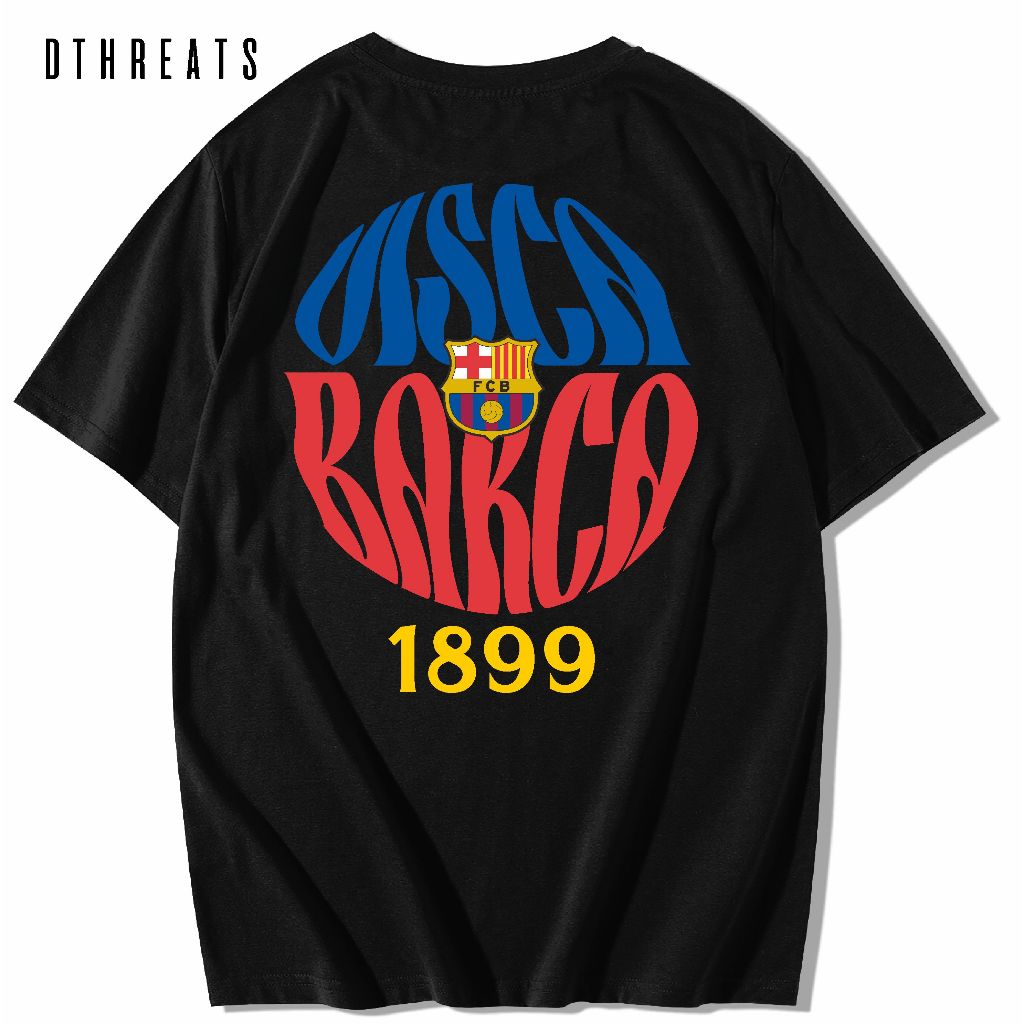 DTHREATS Kaos Barca "Visca Barca Globe" - Cules/Kaos Fans Barcelona/Camp nou LN 04