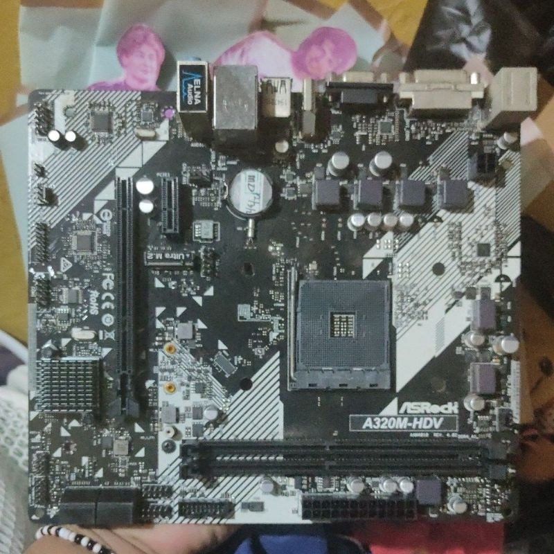 ASRock A320M-HDV (AM4, DDR4, USB3.1, SATA 3)