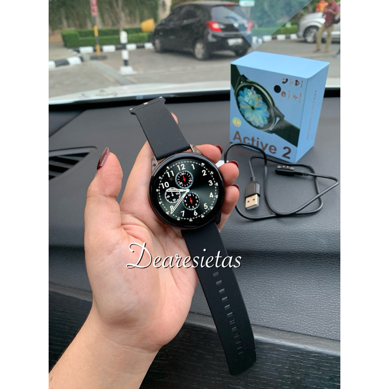 Jam Tangan Smartwatch konek semua Hp iphone android