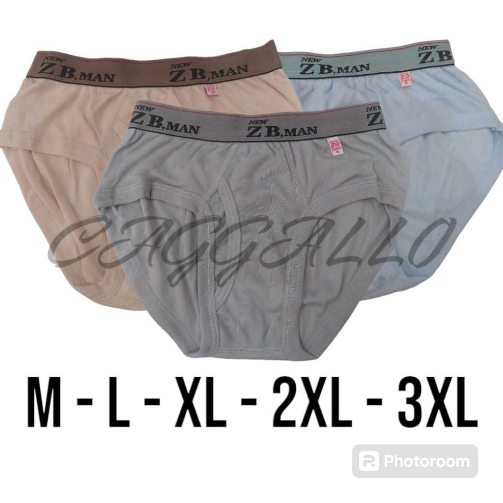 CD ZB karet BOXER ukuran M - L - XL - 2XL(3L) - 3XL(4L)