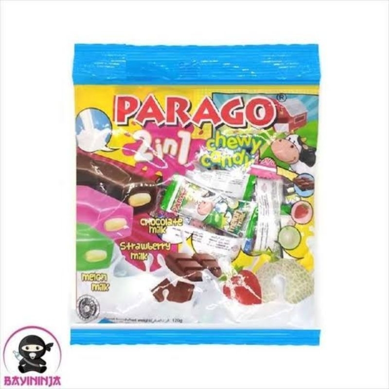 

PARAGO 2 IN 1 CHEWY CANDY NETTO 120 GR