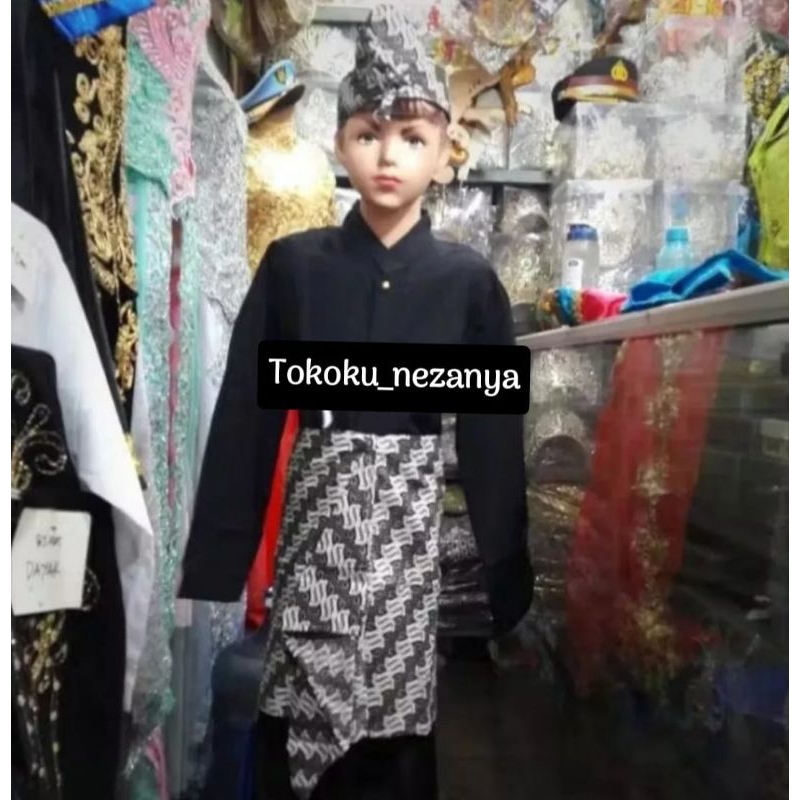 Baju adat sunda anak laki-laki / Kostum adat sunda modern