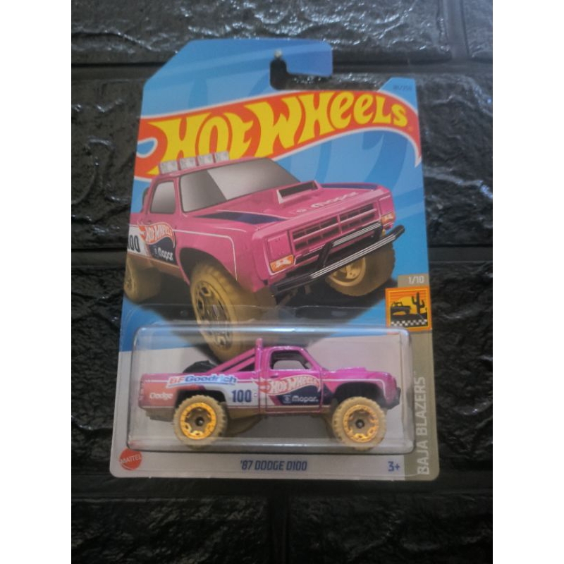 HOTWHEELS 87 DODGE D100