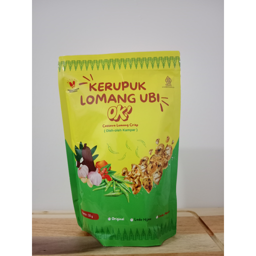 

KRUPUK LOMANG UBI OKE /OLEH OLEH KAMPAR