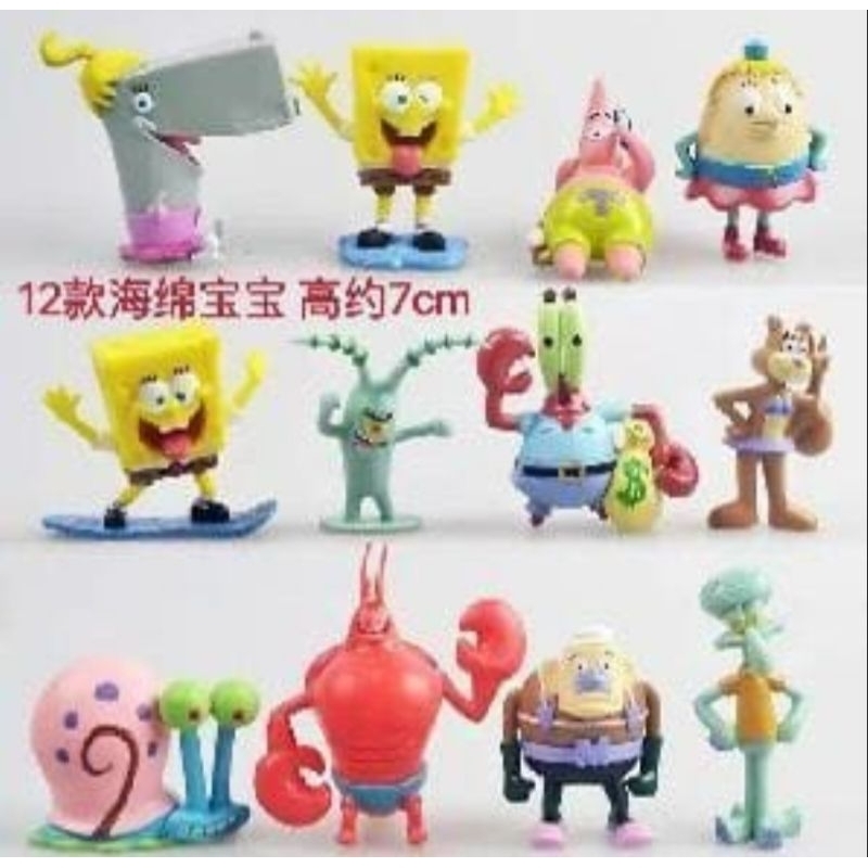 ACTION FIGURE BIKINI BOTTOM V1 SPONGEBOB SQUAREPANTS BIKINI BOTTOM CIVIL