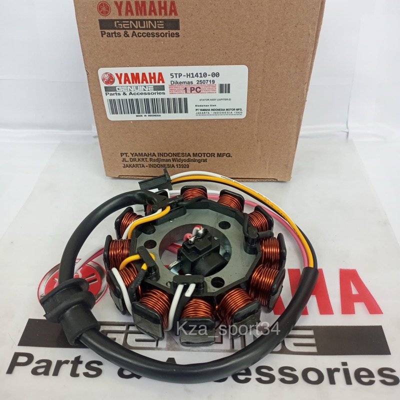 SPUL JALAN SPUL STATOR  ASSY ( 5TP ) YAMAHA JUPITER Z LAMA, JUPITER Z BURHAN, VEGA R NEW,  YAMAHA MO