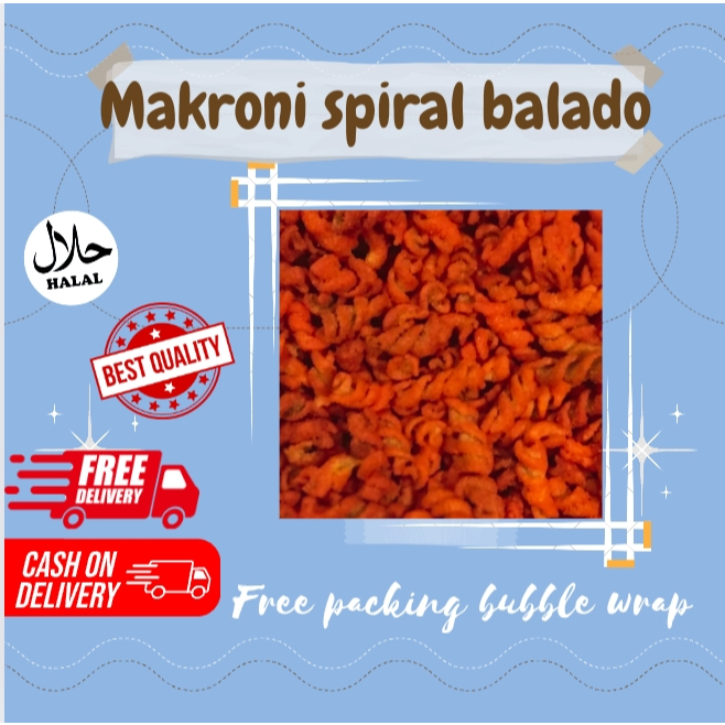 

makaroni spiral MAKARONI BANTET makroni pipa siap makan pedas daun jeruk 500 gram /makaroni pedas / makaroni spiral /jajanan pedas hits/ jajanan viral