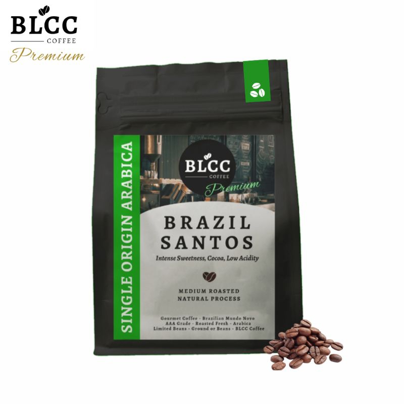 

200 gram Kopi Arabica Brazil Santos Natural - BLCC Coffee