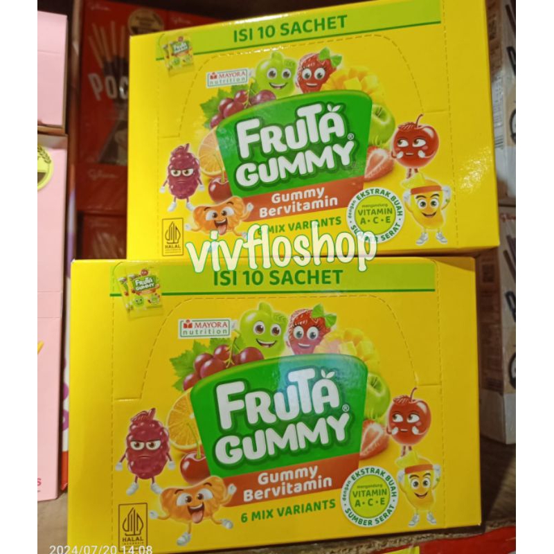 

RB Fruta Gummy (Mayora) Gummy Jelly Bervitamin