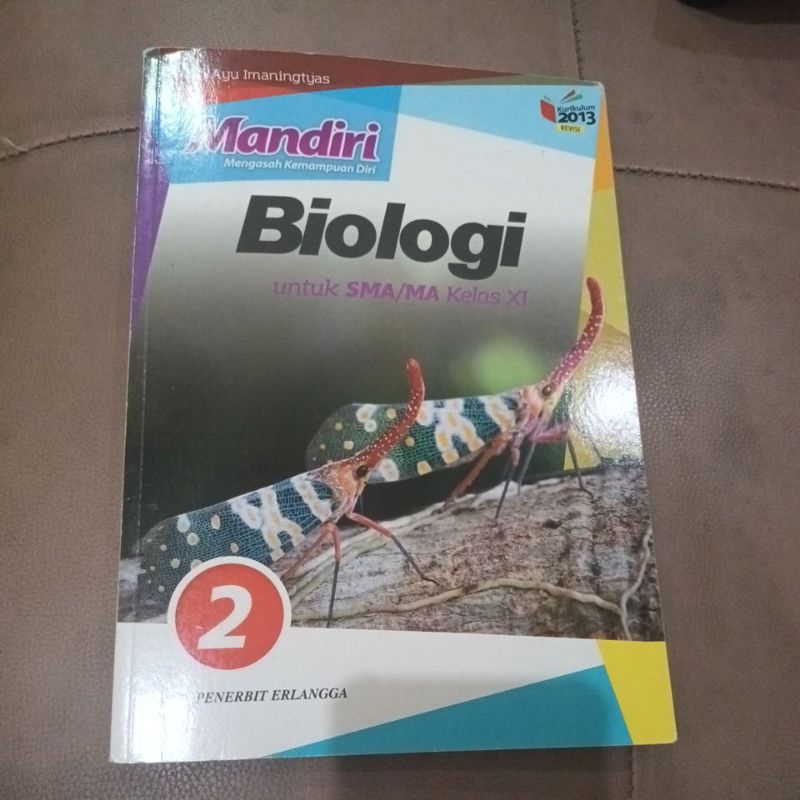Mandiri Biologi SMA 2 (kelas 11) Penerbit Erlangga
