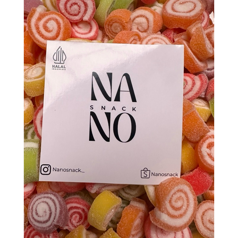 

Jelly Spiral / Cemilan Permen Manis By Nanosnack