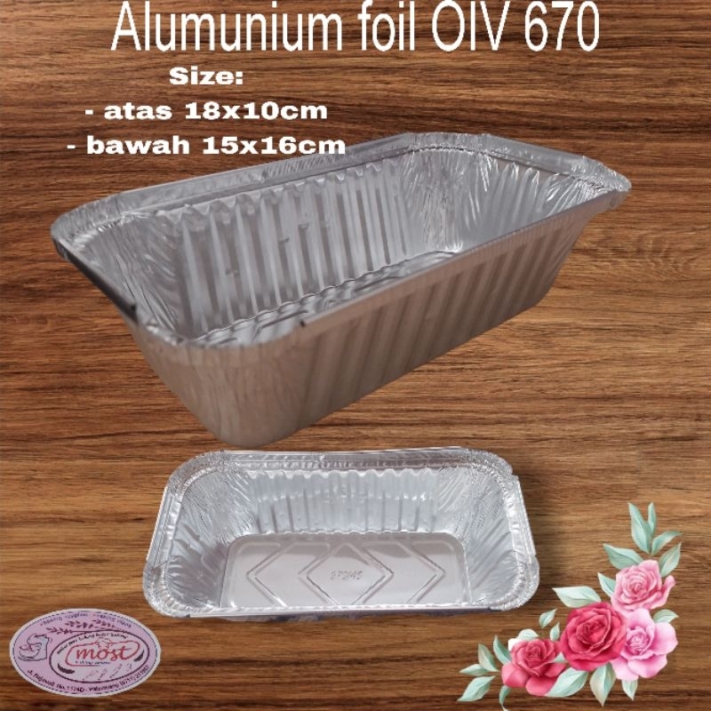 Alumuniumfoil OIV 670