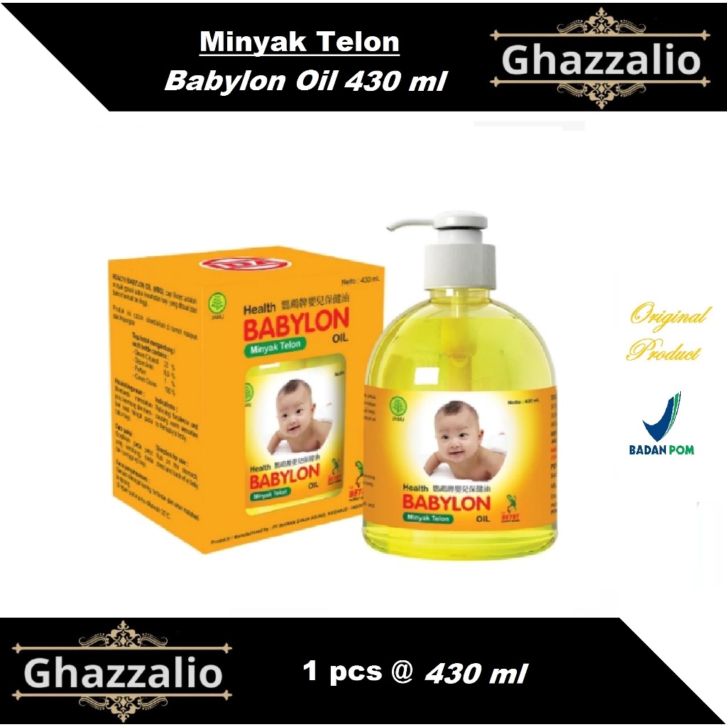 Minyak Telon Babylon Oil 430 ml