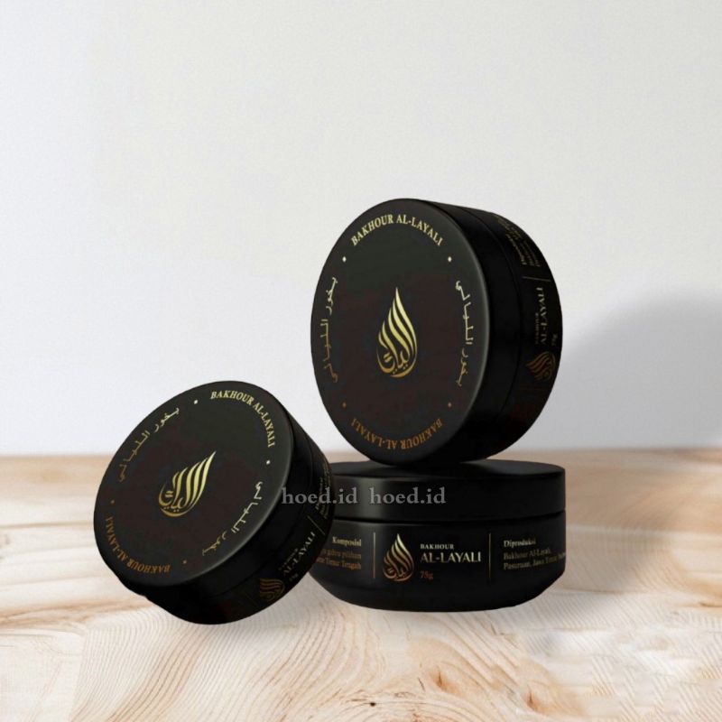 Bakhoor AL-LAYALI 75gr buhur dupa gahru premium aromaterapi