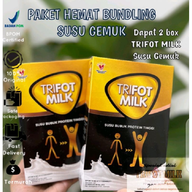

PAKET BUNDLING TRIFOTMILK [PENGGEMUK BADAN BPOM]