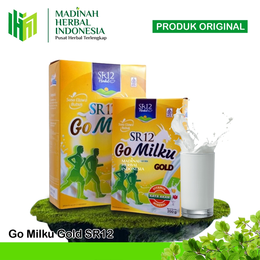 

Go Milku Gold SR12 - Susu Kambing Etawa Rendah Lemak Tinggi Kalsium Bebas Gula