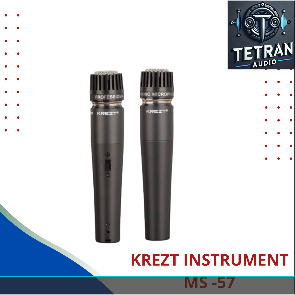 Microphone Instrument Condenser Krezt 2199 Krezt 818 Krezt MS 57