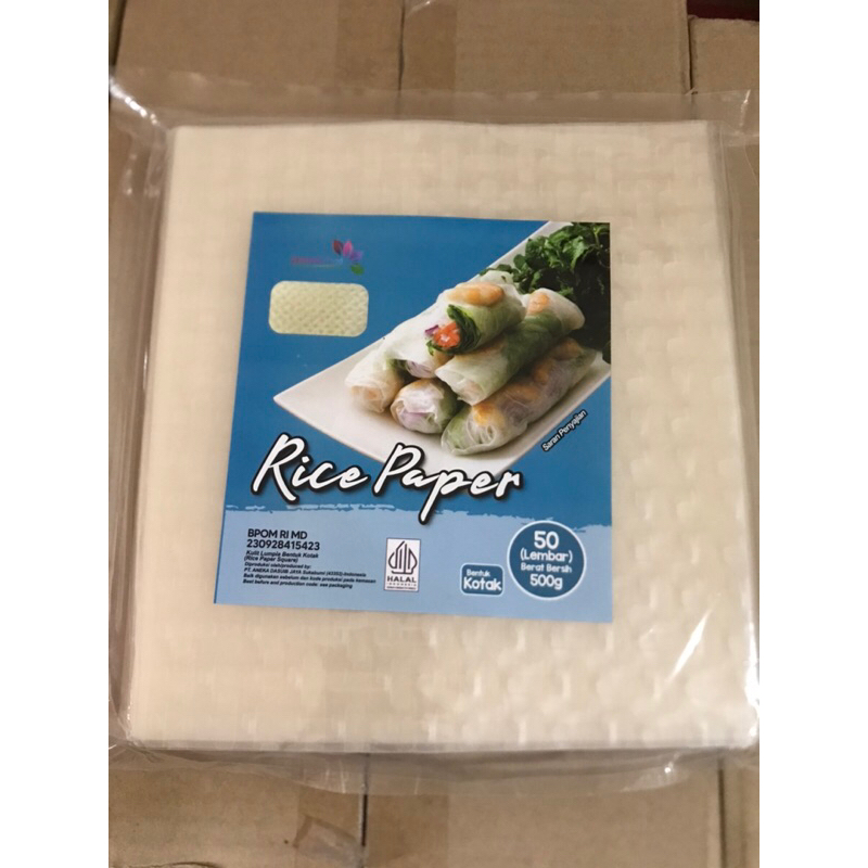 

Rice paper kotak isi 50 lembar