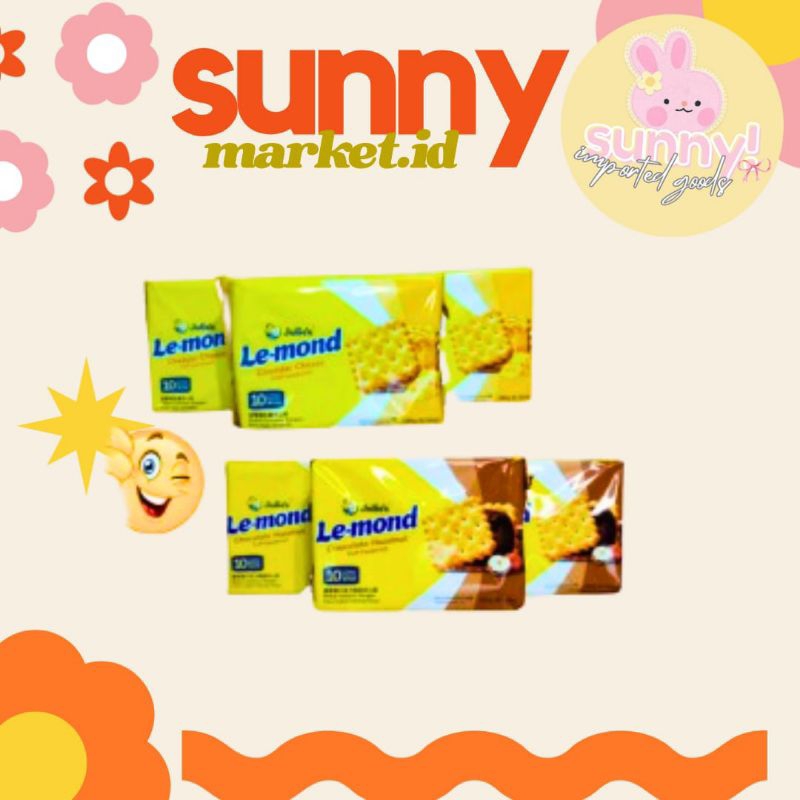 

SUNNYMARKET - JULIES JULIE JULIE'S LE-MOND LEMOND BISCUIT BISKUIT 2 RASA SNACK IMPORT IMPOR 180 GR CHEDDAR CHEESE KEJU CHOCOLATE HAZELNUT COKELAT COKLAT