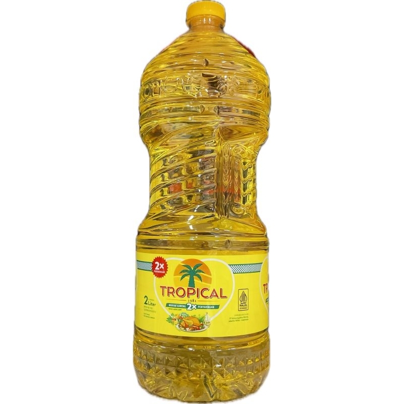 

MINYAK GORENG TROPICAL 2 LITER Botol Premium Cooking Oil Halal