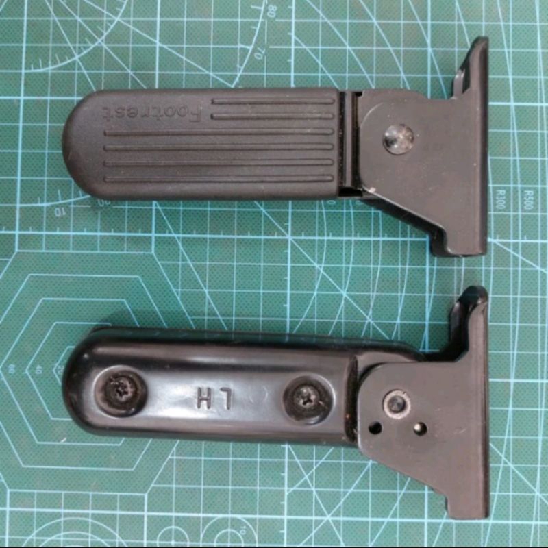 pijakan kaki sepeda listrik uwinfly, exotic, pacific original