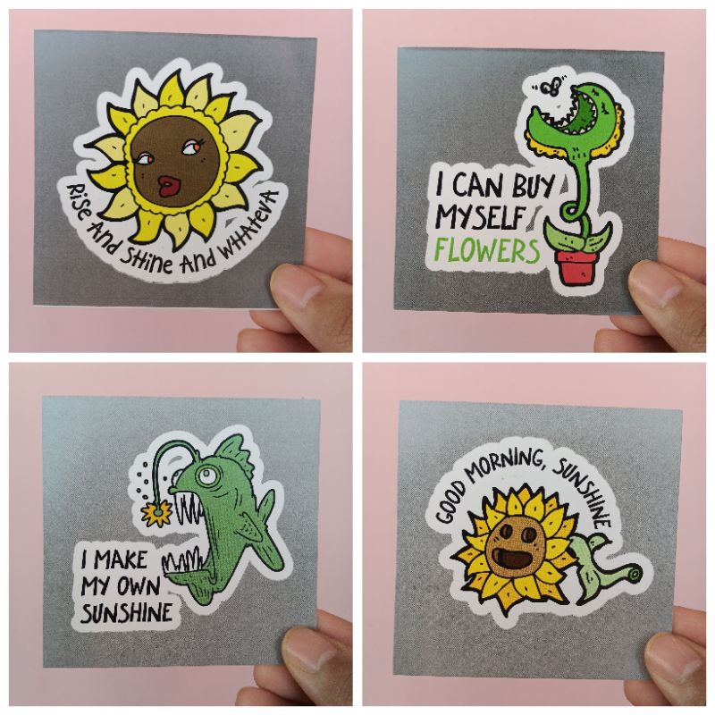 

sticker vinyl lucu waterproof by plotwist (seri 14)