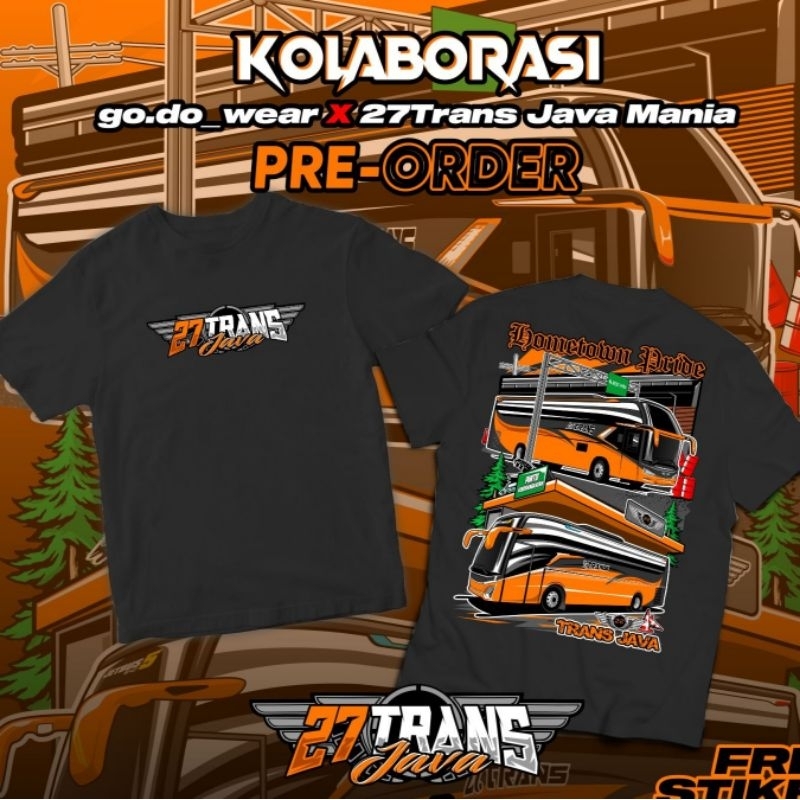 Kaos 27trans Java Mania Kolaborasi