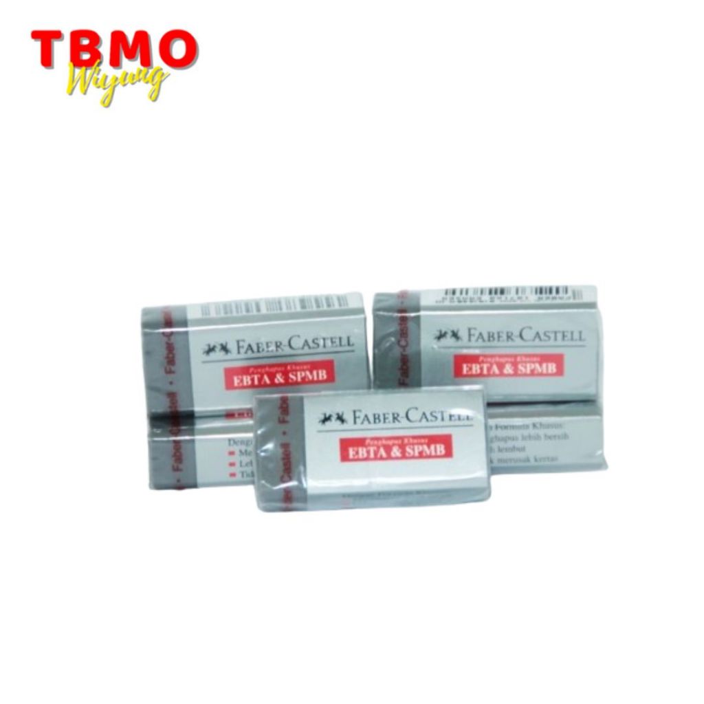 

Tbmo Eraser EBTA & SPMB 30 Faber-Castel 187168 / Penghapus