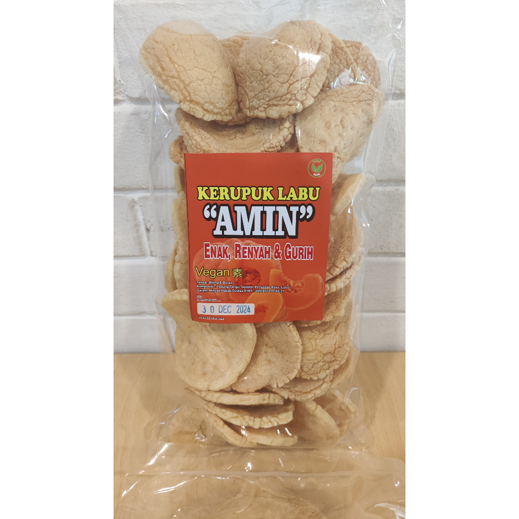 

KERUPUK VEGETARIAN DAN VEGAN VARIAN RASA KERUPUK LABU