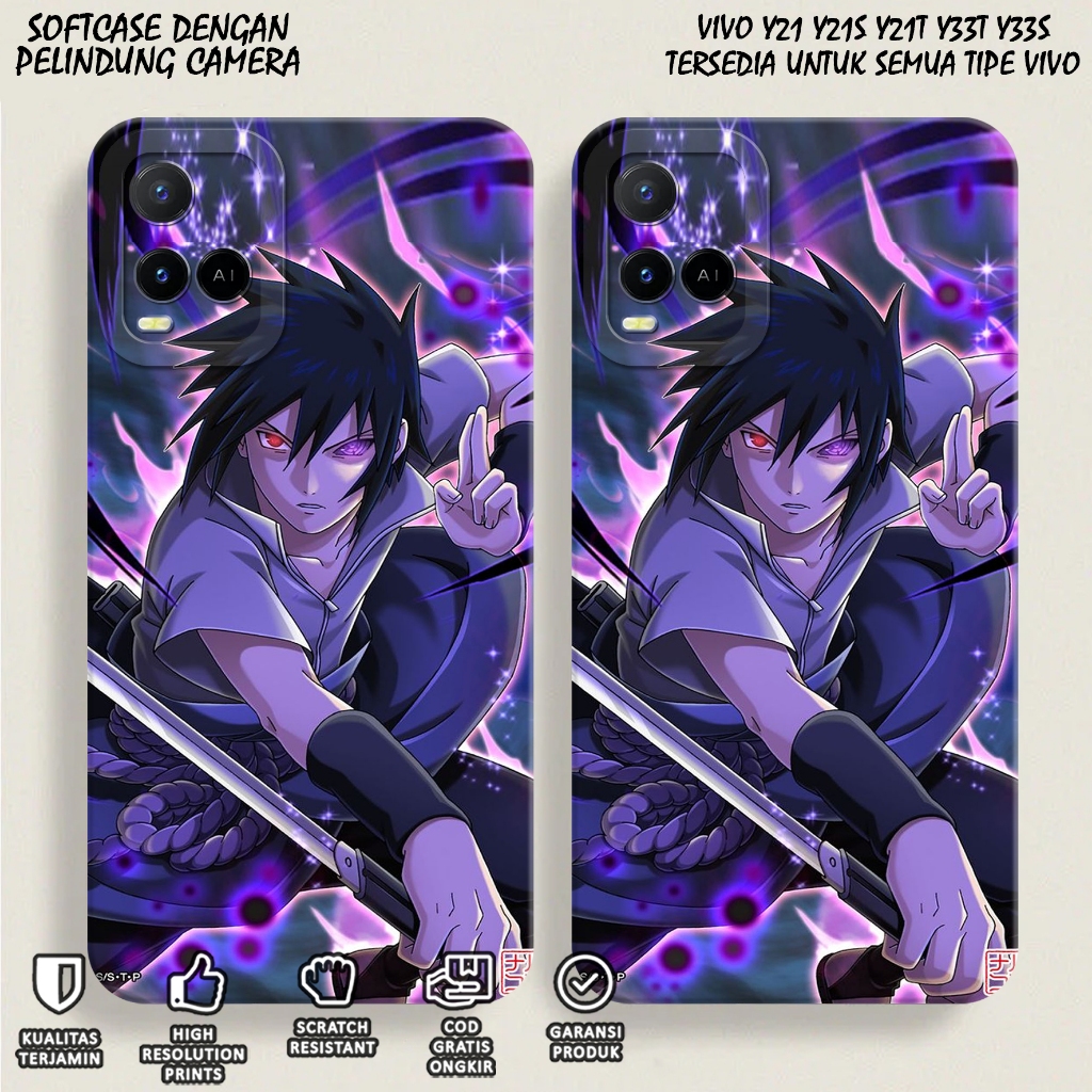 Softcase Vivo Y21 Y21S Y21A Y21T Y33S Y33T - Case Vivo Y21 Y21S Y21A Y21T Y33S Y33T Motif (NARUTO) C