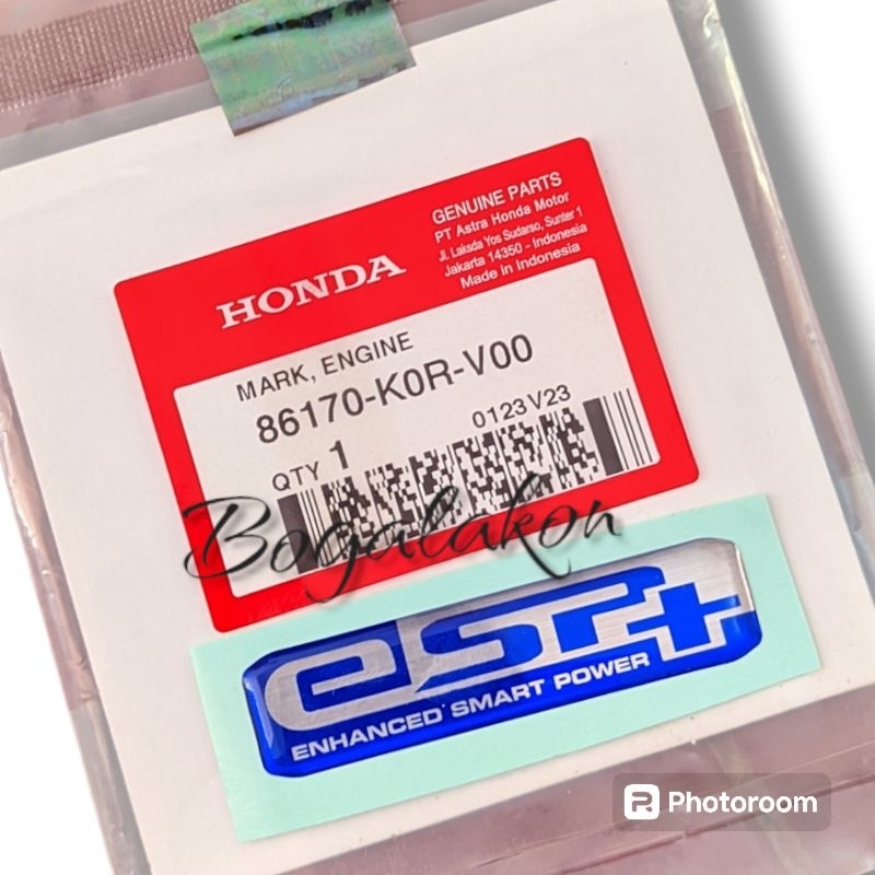 emblem box filter pcx vario 160 original ahm 86170k0rv00