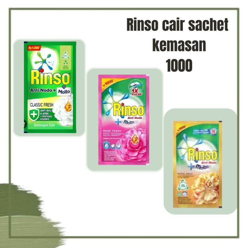 Rinso Molto Cair Sachet