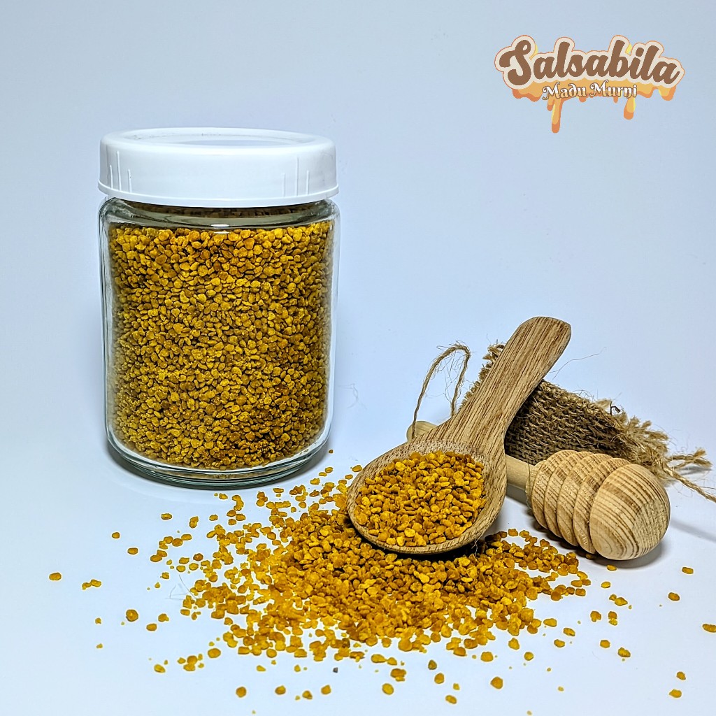 

Raw Bee Pollen Organic Granule 150 Gram Bee Polen Asli Promil