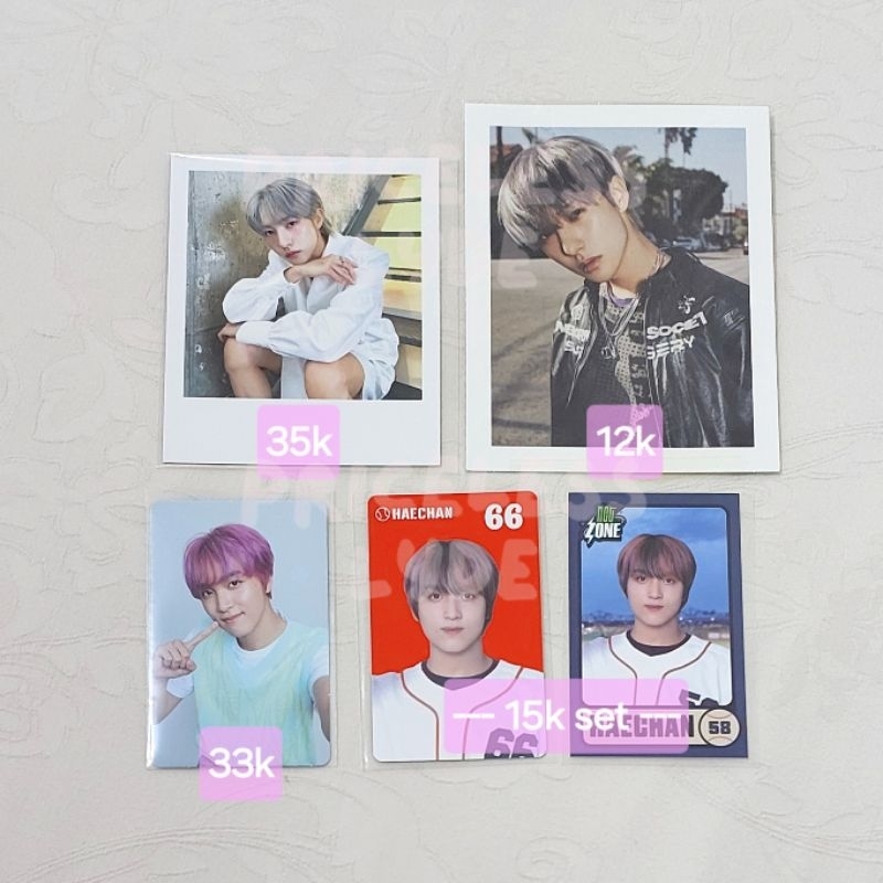 WTS Polaroid PC NCT Dream 127 season greetings SG22 SG23 SG24 Renjun ISTJ extrovert extro ver Jaehyu
