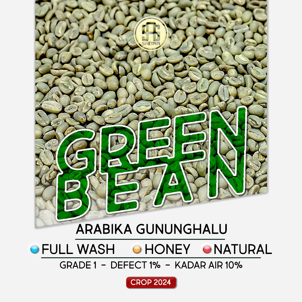 

Green Bean - Arabika Gunung Halu - Grade 1