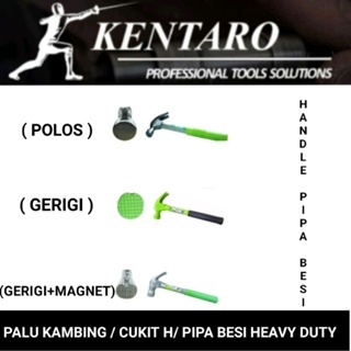 palu cukit / kambing handle pipa besi Kentaro Japan quality