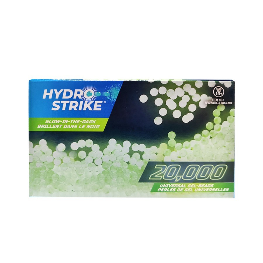 Hydro Strike Glow In The Dark 20K Refill Gel Beads