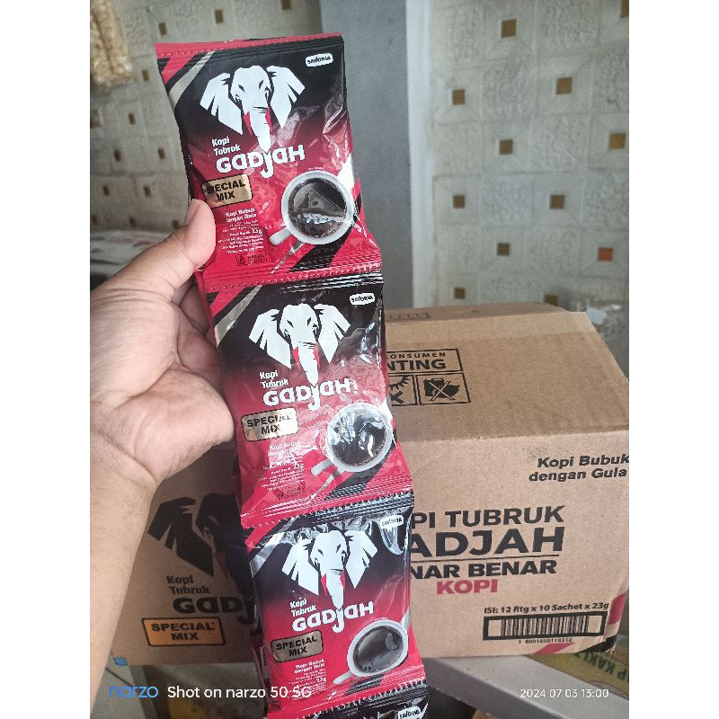 

PROMO KOPI GADJAH (GULA + KOPI) 10X23GR
