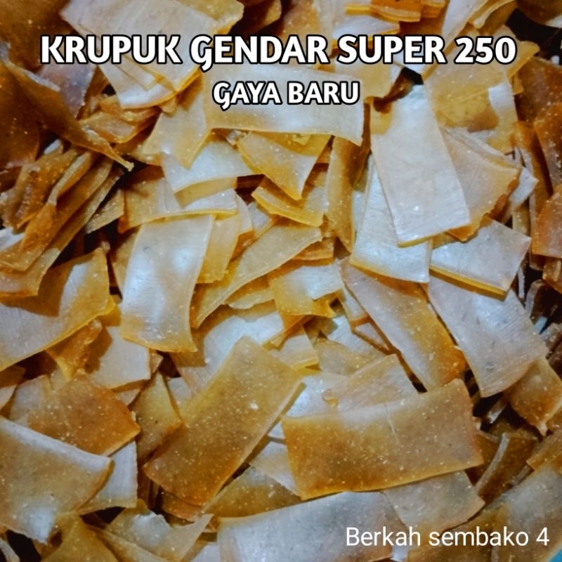 

Krupuk gendar 250g
