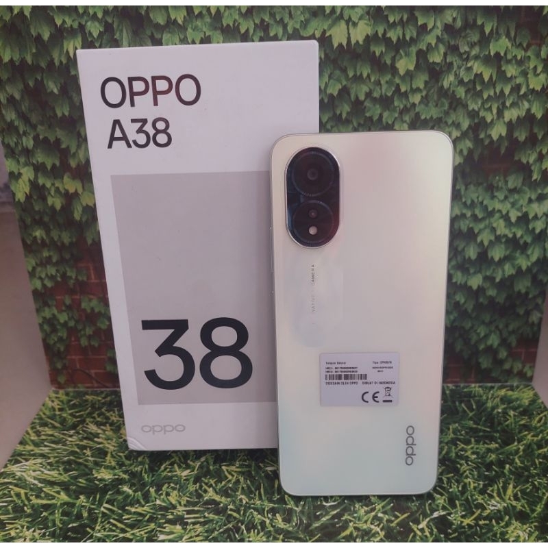 Oppo A38 ram 6/128gb garansi resmi second