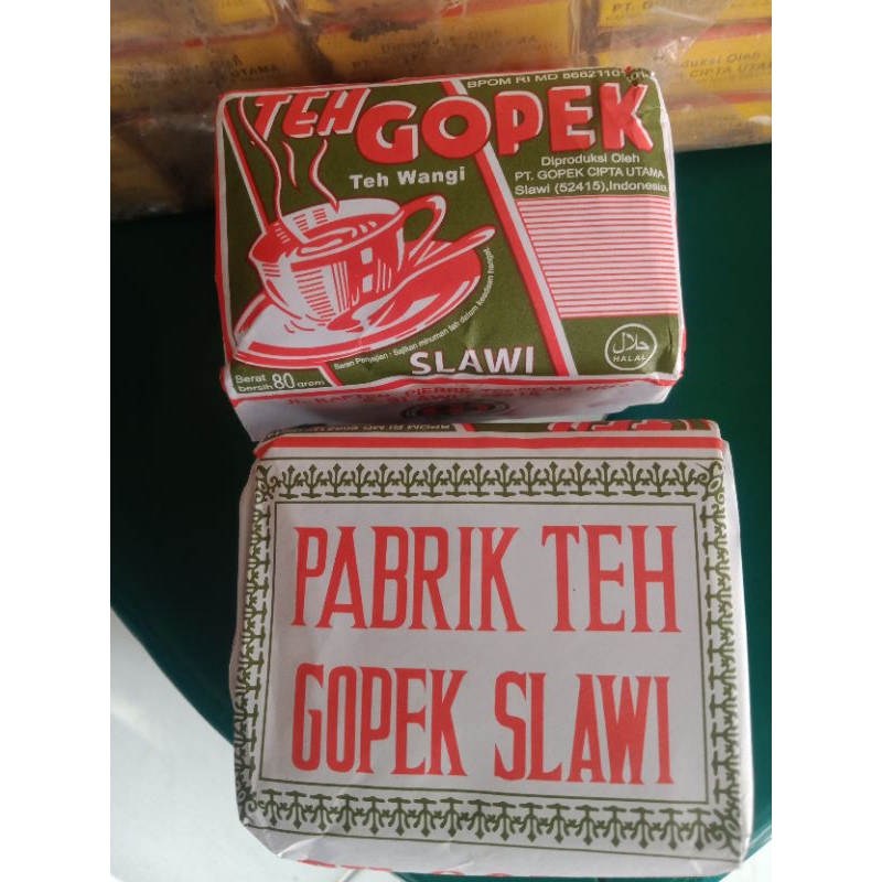 

Teh Gopek Slawi 80 gr