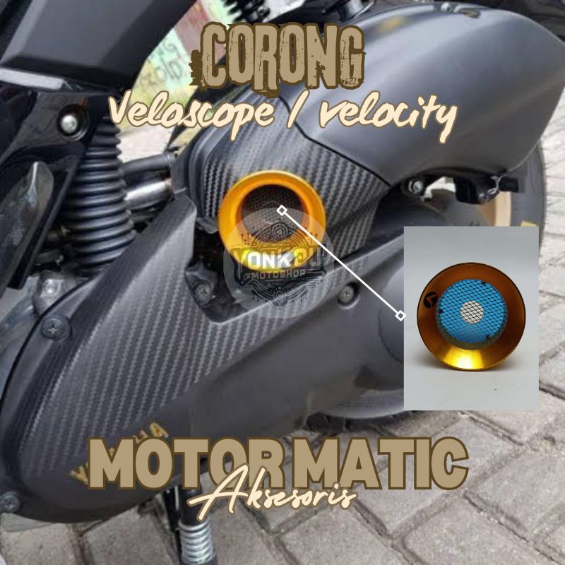 Corong filter Veloscope Velocity /Corong Filter Karbu PE26 carbu PE28